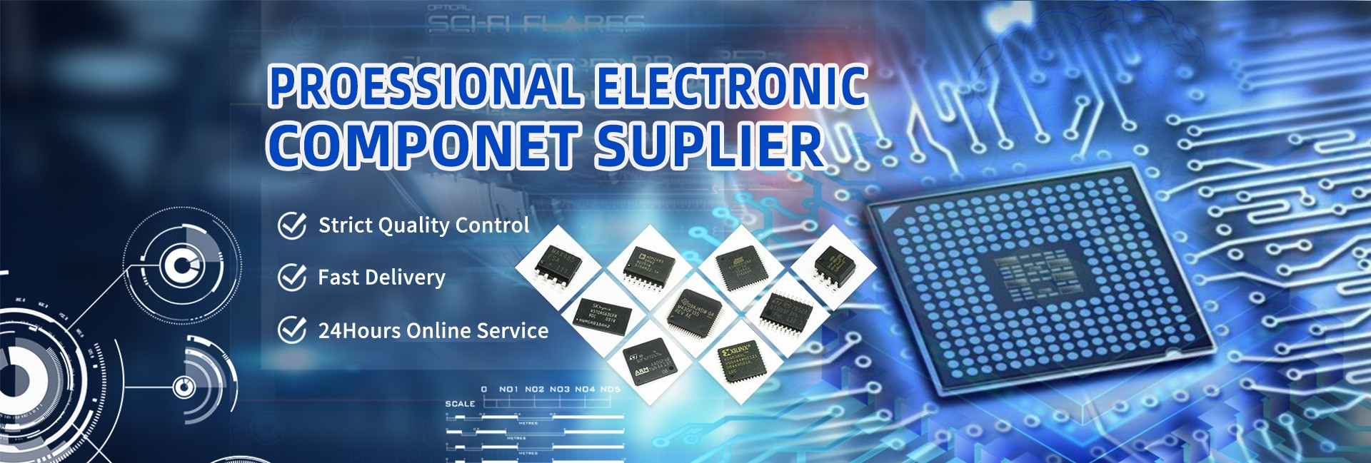 品質 電子部品IC 工場